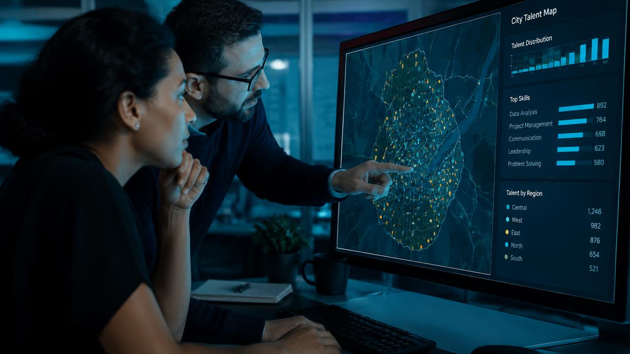 A cidade também precisa de um mapa de talentos