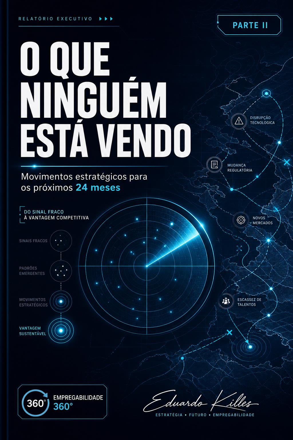 Capa do relatório O Que Ninguém Está Vendo — Parte II — Empregabilidade 360°